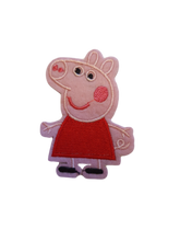 Load image into Gallery viewer, PEPPA PIG GEORGE CARTOON KIDS IRON ON CLOTH EMBROIDERY PATCH CLOTHES BAGS 7cm
