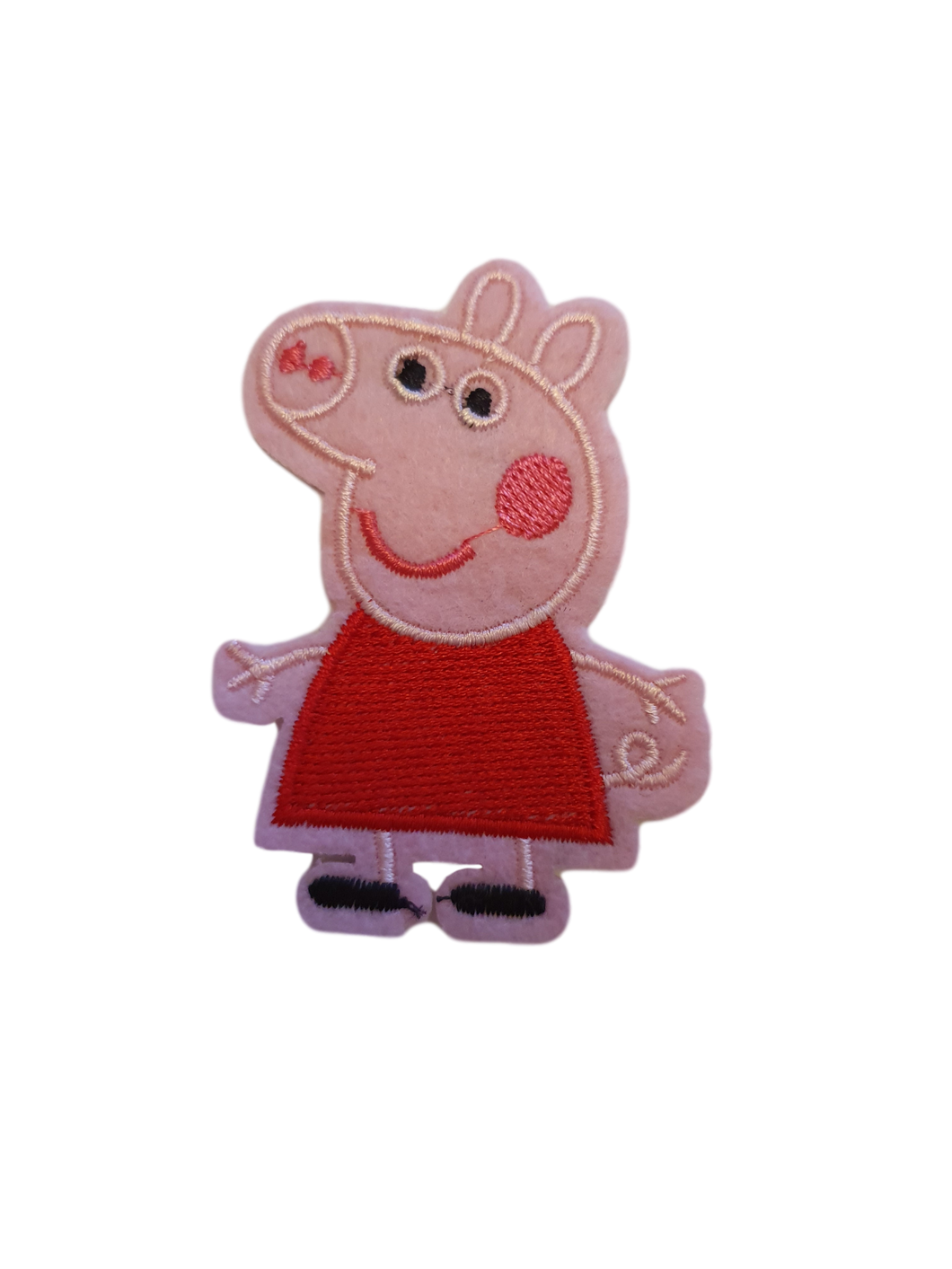 PEPPA PIG GEORGE CARTOON KIDS IRON ON CLOTH EMBROIDERY PATCH CLOTHES BAGS 7cm