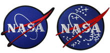 Load image into Gallery viewer, FASHION EMBROIDERY T-SHIRT NASA ASTRONAUT SPACE LOGO IRON SEW ON PATCH UK SELLER
