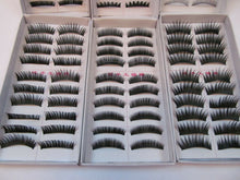 Load image into Gallery viewer, 10 Pairs Thick Natural Fake False Eyelashes Eye Lashes UK Seller Free UK P&amp;P
