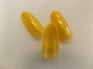 100 x OVAL FALSE FAKE ACRYLIC FRENCH FULL COVER NAILS 15+ COLOURS UK SELLER