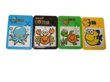 Load image into Gallery viewer, 4x Mini Sliding Puzzle Magic Cube Pinata Party Bag Fillers Kids Toys Sea Life
