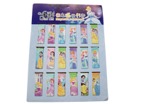 Load image into Gallery viewer, 2x Novelty Princess Disney Cinderella Snow White Magnetic Bookmark Page Markers
