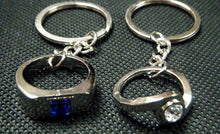 Load image into Gallery viewer, UNIQUE GIFT IDEA LOVERS FOREVER LOVE YOU MALE &amp; FEMALE RINGS KEYRINGS UK SELLER
