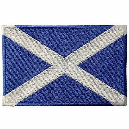 Scotland St Andrews The Saltire Flag Embroidered Patch Badge Iron Sew on Patch