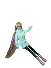 Load image into Gallery viewer, 1x Doll sized roll high neck knitted jumper (Doll not included) Made for 12&quot;DOLL

