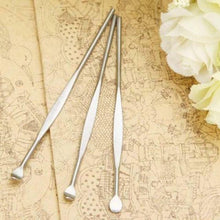 Load image into Gallery viewer, 3x STAINLESS STEEL HYGENIC EAR WAX EXTRACTOR REMOVER TOOL EAR PICKER UK DISPATCH
