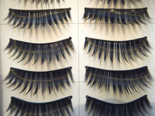 Load image into Gallery viewer, 10 Pairs Thick Natural Fake False Eyelashes Eye Lashes UK Seller Free UK P&amp;P
