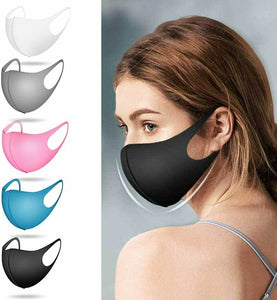 1x Washable Reusable Face Mask Breathable Mouth Anti Dust Protection UK Seller