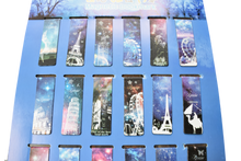 Load image into Gallery viewer, 2x Novelty Arty World Landmark Design Magnetic Bookmark Page Markers Free UK P&amp;P
