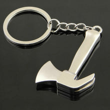 Load image into Gallery viewer, MEN BOYS HANDY TOOLS NOVELTY AXE SAW SPANNER PLIERS MALLET KEYRINGS GIFT IDEA UK
