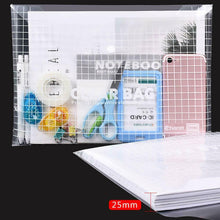 Load image into Gallery viewer, CLEAR PLASTIC BAGS A4 FILE STORAGE DOCUMENT ART SCHOOL FOLDERS WATERPROOF
