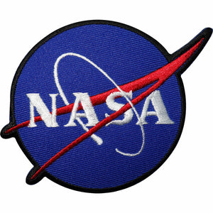 FASHION EMBROIDERY T-SHIRT NASA ASTRONAUT SPACE LOGO IRON SEW ON PATCH UK SELLER
