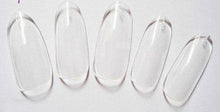 Load image into Gallery viewer, 100 x OVAL FALSE FAKE ACRYLIC FRENCH FULL COVER NAILS 15+ COLOURS UK SELLER
