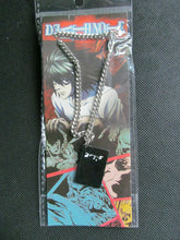 Load image into Gallery viewer, UNISEX DEATH NOTE ANIME MANGA JAPANESE NECKLACE PENDANT 11&quot; CHAIN UK SELLER
