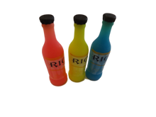 Load image into Gallery viewer, SET 3 BOTTLES OF POP DRINKS BEVERAGES NOVELTY COLLECTABLE ERASERS STATIONERY

