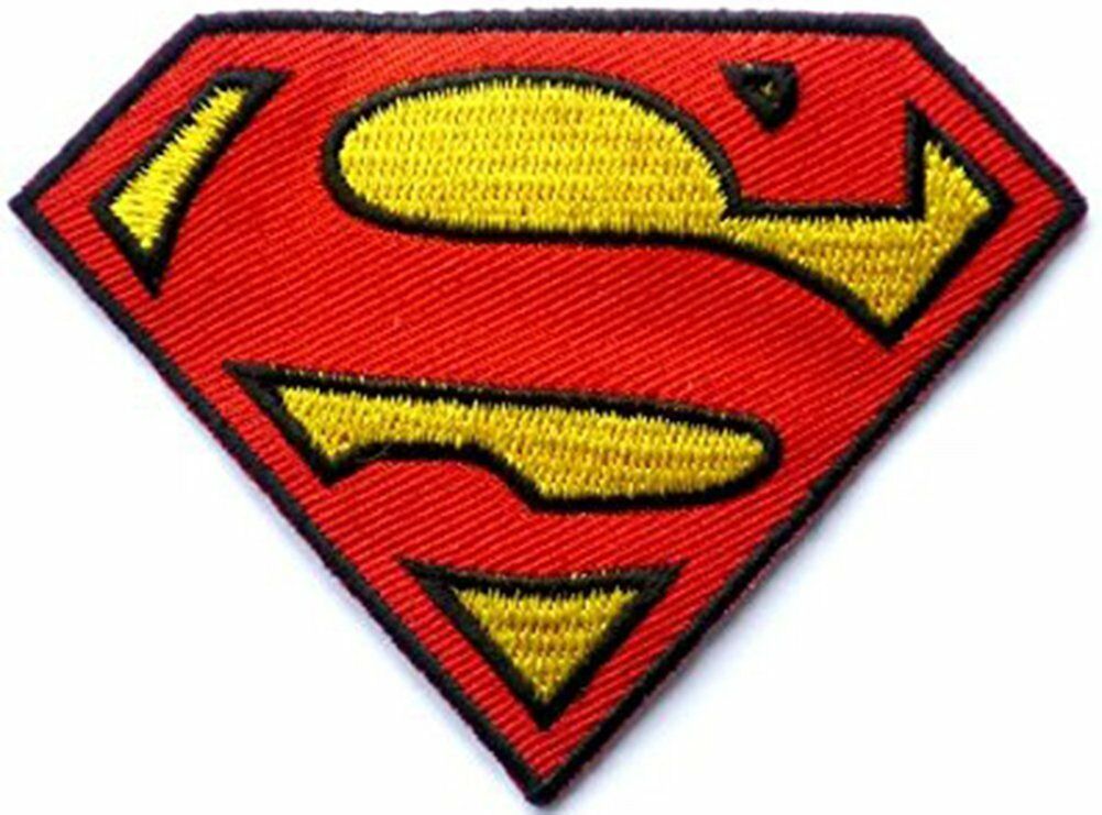 FASHION EMBROIDERED D.C. COMICS SUPERMAN MAN OF STEEL IRON SEW ON PATCH UKSELLER
