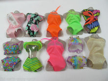Load image into Gallery viewer, GORGEOUS CUTE &amp; UNIQUE 12&quot; DOLL SET OF 2 BIKINI&#39;S/SWIMMING COSTUME UKSELLER
