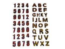 Load image into Gallery viewer, 2 x SMALL SHEETS LETTER, ALPHABET &amp; NUMBERS 3D PUFFY RE-USABLE STICKERS UKSELLER

