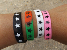 Load image into Gallery viewer, FASHION UNISEX NAUTICAL STARS RUBBER SILICONE WRIST BRACELET BAND UK SELLER
