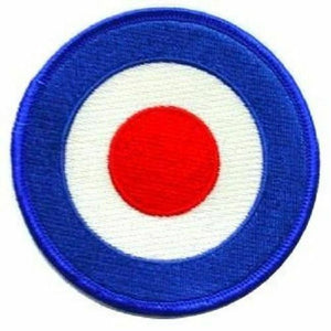Royal Air Force Embroidered Iron/Sew On Patch MOD RAF Army Vespa Lambretta Badge