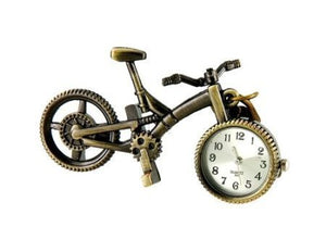 Sky Buddy Latest Style Creative Antique Bronze Bicycle Shaped Necklace Watch M.