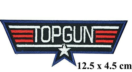 Top Gun Wings - Embroidered Badge
