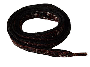 Fat-catz-copy-catz 1 Pair Long Flat Black or Red Tartan Check Shoe, Sneaker, Trainer Fashion Laces - 115cm Length