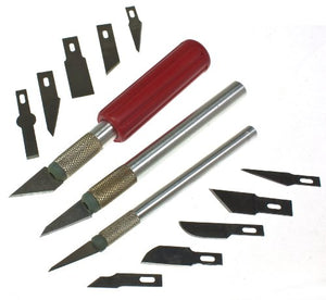 Toolzone 13Pc Precision Hobby Knife Set