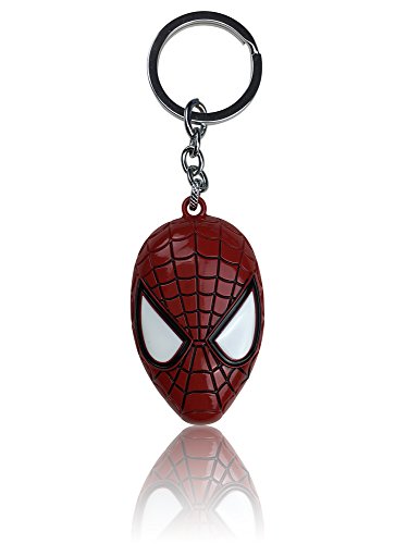 Marvel Large Selection of Keyrings, Spiderman Kopf