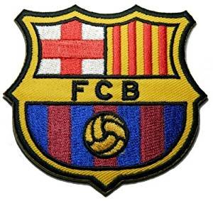 FCB FC Barcelona Iron-On Football Club Team Sports Patch Badge Motif