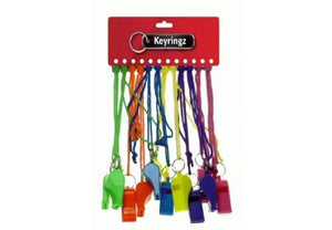 Plastic Whistle 36 - BRIGHTLY COLOURED NEON WHISTLES by