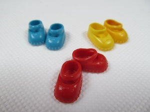 Fat-catz-copy-catz 10 Pairs Of Mixed Fashion Tiny Shoes Made For Shelly Doll 1/12th scale dolls house Toys