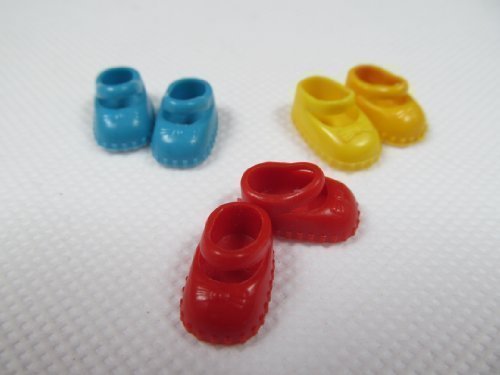 Fat-catz-copy-catz 10 Pairs Of Mixed Fashion Tiny Shoes Made For Shelly Doll 1/12th scale dolls house Toys