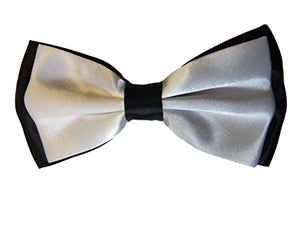 Fat-catz-copy-catzÃÂ® Quality Unisex Mens Ladies novelty fancy dress Two-Tone Pre-Tied adjustable dickie bow tie for weddings, parties, etc.