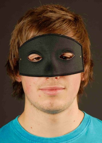 Black Highwayman Eye Mask