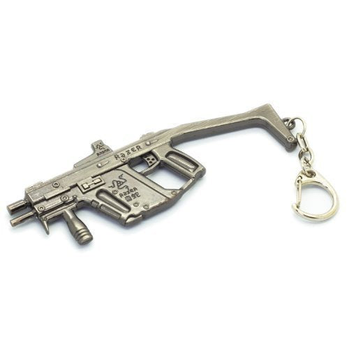 MiNGFi KRISS Super V Submachine Gun Metal Model Keyring Keychain Pendant