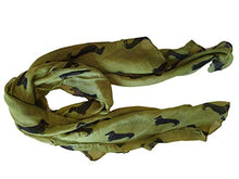 Load image into Gallery viewer, Fat-catz-copy-catz Dachshund Dogs Print Scarf - Large Size - All Seasons Scarf - Small Sausage Dog - Soft Ladies Shawl, Wrap, Sarong
