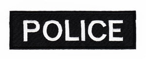 US Police Sew-On Badge / Iron-On Patch Uniform