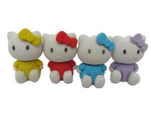 Fat-catz-copy-catz 1x Novelty Puzzle Collectable Cute Hello Kitty Eraser Rubbers (not Iwako) randomly selected colour