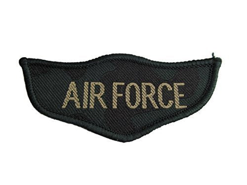 USA Airforce Military Army Ranking Iron on Sew on Embroidered Badge Applique Motif Patch by fat-catz-copy-catz