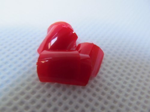 500 x False Red Toe Feet Nails Full Coverage, 10 different sizes (50 of each size)