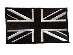 Fat-catz-copy-catz Union Jack Army England United Kingdom Patriotic Flag Iron Sew on Clothes Patch