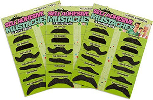 Fat-catz-copy-catz Novelty Adhesive Fake Mustache 36 Costume & Party Moustaches