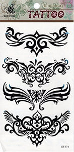 Various Designs Mens Boys Large Black Stars Chinese Dragon Celtic Temporary Tattoo Parties Gift Bags - by Fat-Catz-copy-catz (Celtic B15)