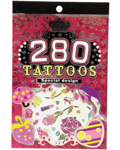 Tapp Collections 280 Temporary Tattoos - F3 Style