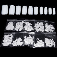 Load image into Gallery viewer, New 500 French Acrylic Artificial Full False Nail Art Tips (White)
