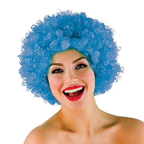 Wicked Costumes Funky Afro - Blue Wig