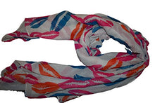 Load image into Gallery viewer, Fat-catz-copy-catz Ladies Unisex Large Fashion Hot Lips Print Shawl Scarf Sarong 170cm x 90cm
