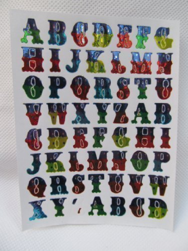 Fat-catz-copy-catz 550+ Childrens Letters Reward Stickers Alphabet A to Z for kids, motivation merit/praise school teacher labels, craft card making
